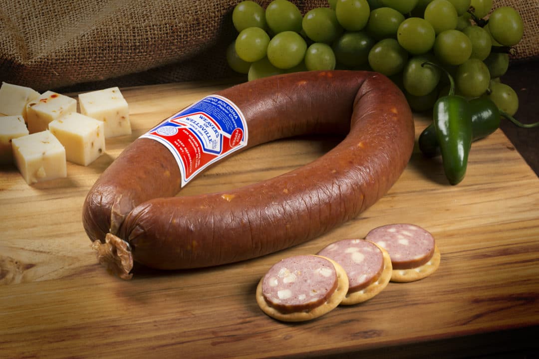 Hot Pepper Cheese Ring Bologna Weaver's of Wellsville