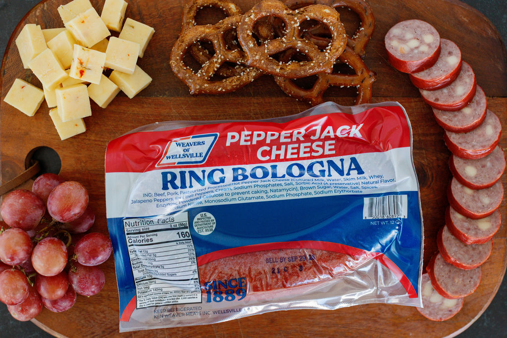 pepper jack cheese ring bologna
