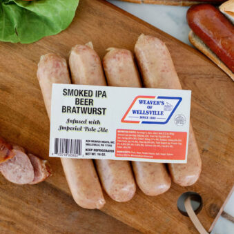 Smoked IPA Beer Bratwurst