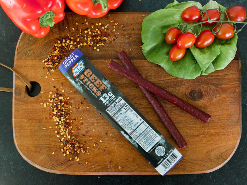 Ghost Pepper Beef Sticks
